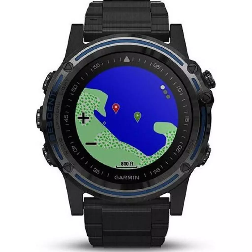 Смарт-часы Garmin Descent Mk1, Titanium, GPS navy (010-01760-11) - 1 Смарт-часы Garmin Descent Mk1, Titanium, GPS navy (010-01760-11) - 1