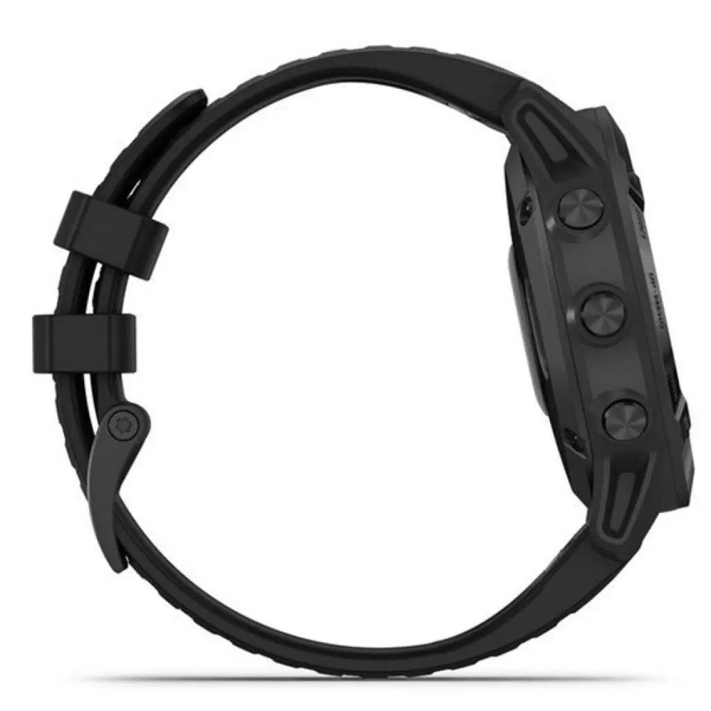 Смарт-часы Garmin fenix 6, Pro and Sapphire editions, Black with Black Band, G (010-02158-02) - 3