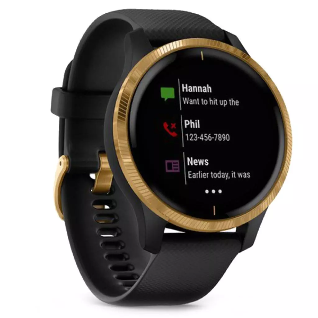 Смарт-часы Garmin Venu, Black/Gold, GPS navy (010-02173-33) - 2 Смарт-часы Garmin Venu, Black/Gold, GPS navy (010-02173-33) - 2