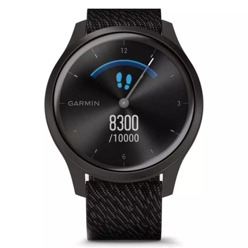 Смарт-часы Garmin vivomove Style, Graphite, Black Pepper, Nylon (010-02240-23) - 1 Смарт-часы Garmin vivomove Style, Graphite, Black Pepper, Nylon (010-02240-23) - 1