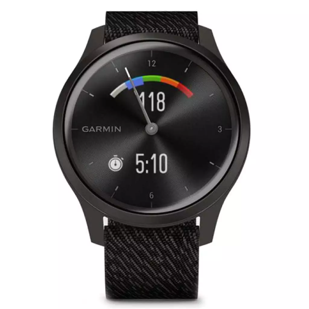 Смарт-часы Garmin vivomove Style, Graphite, Black Pepper, Nylon (010-02240-23) - 5 Смарт-часы Garmin vivomove Style, Graphite, Black Pepper, Nylon (010-02240-23) - 5