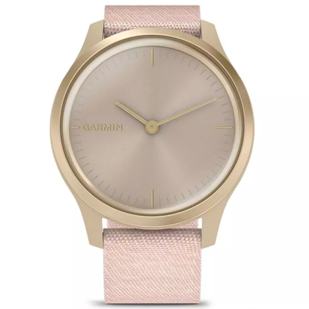 Смарт-часы Garmin vivomove Style, S/E EU, Light Gold, Blush Pink, Nylon (010-02240-22) - 7 Смарт-часы Garmin vivomove Style, S/E EU, Light Gold, Blush Pink, Nylon (010-02240-22) - 7