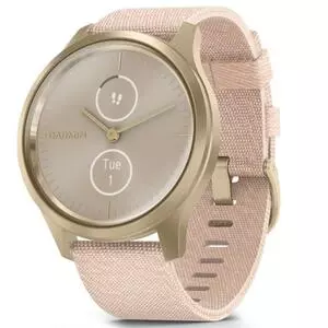 Смарт-часы Garmin vivomove Style, S/E EU, Light Gold, Blush Pink, Nylon (010-02240-22)