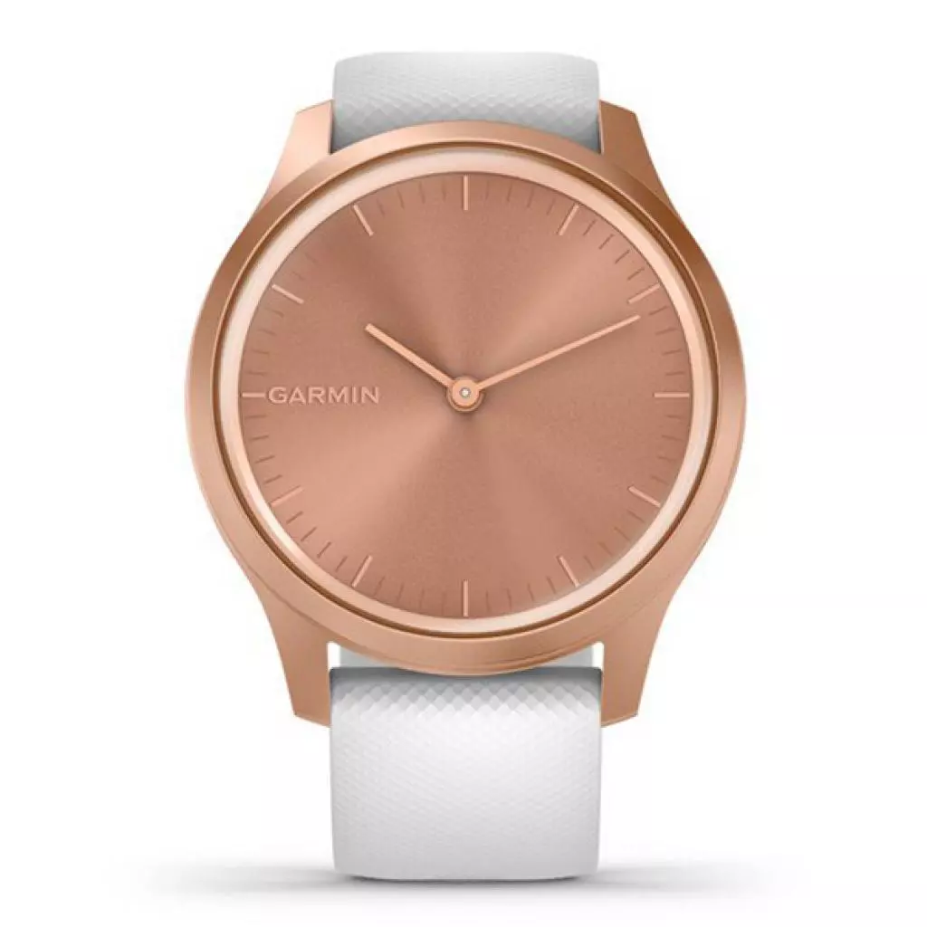 Смарт-часы Garmin vivomove Style, S/E EU, Rose Gold, White, Silicone (010-02240-20) - 1 Смарт-часы Garmin vivomove Style, S/E EU, Rose Gold, White, Silicone (010-02240-20) - 1