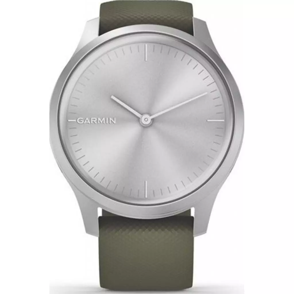 Смарт-часы Garmin vivomove Style, Silver, Moss, Silicone (010-02240-21) - 1 Смарт-часы Garmin vivomove Style, Silver, Moss, Silicone (010-02240-21) - 1