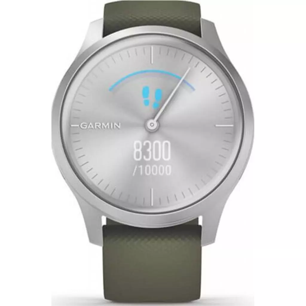 Смарт-часы Garmin vivomove Style, Silver, Moss, Silicone (010-02240-21) - 3 Смарт-часы Garmin vivomove Style, Silver, Moss, Silicone (010-02240-21) - 3