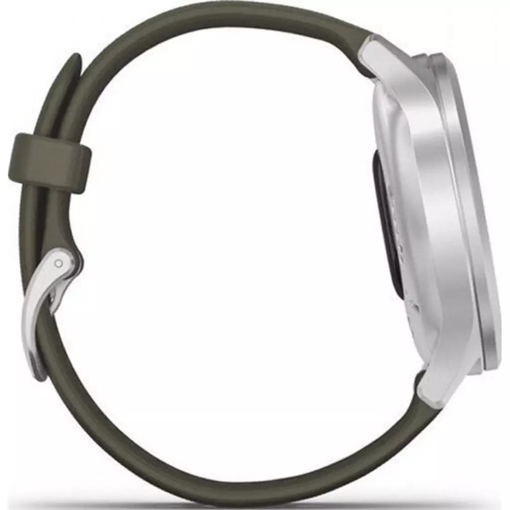 Смарт-часы Garmin vivomove Style, Silver, Moss, Silicone (010-02240-21) - 4 Смарт-часы Garmin vivomove Style, Silver, Moss, Silicone (010-02240-21) - 4