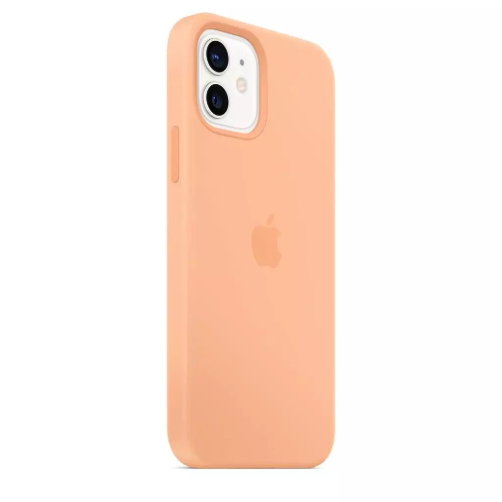 Чехол для моб. телефона Apple iPhone 12 | 12 Pro Silicone Case with MagSafe - Cantaloupe, (MK023ZE/A) - 8 Чехол для моб. телефона Apple iPhone 12 | 12 Pro Silicone Case with MagSafe - Cantaloupe, (MK023ZE/A) - 8