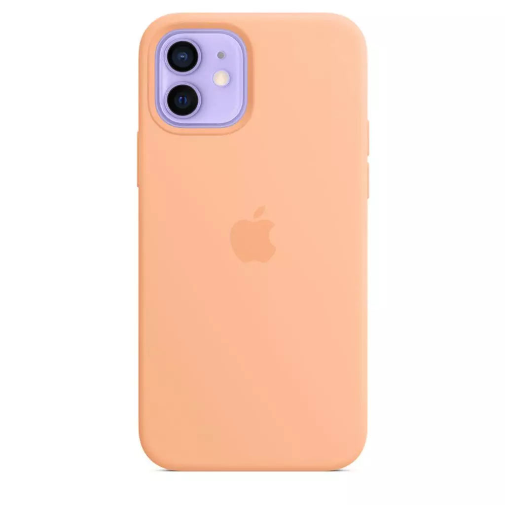 Чехол для моб. телефона Apple iPhone 12 | 12 Pro Silicone Case with MagSafe - Cantaloupe, (MK023ZE/A)