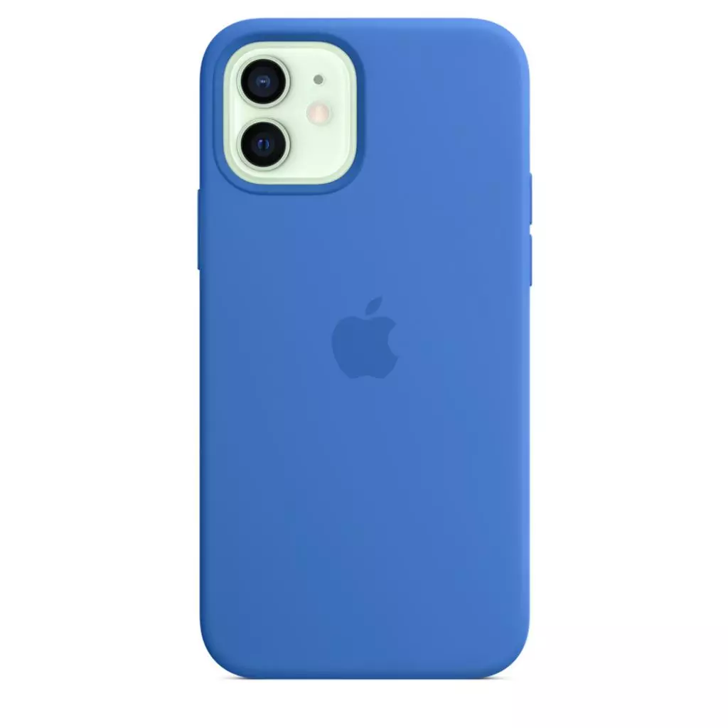 Чехол для моб. телефона Apple iPhone 12 | 12 Pro Silicone Case with MagSafe - Capri Blue, (MJYY3ZE/A) - 2