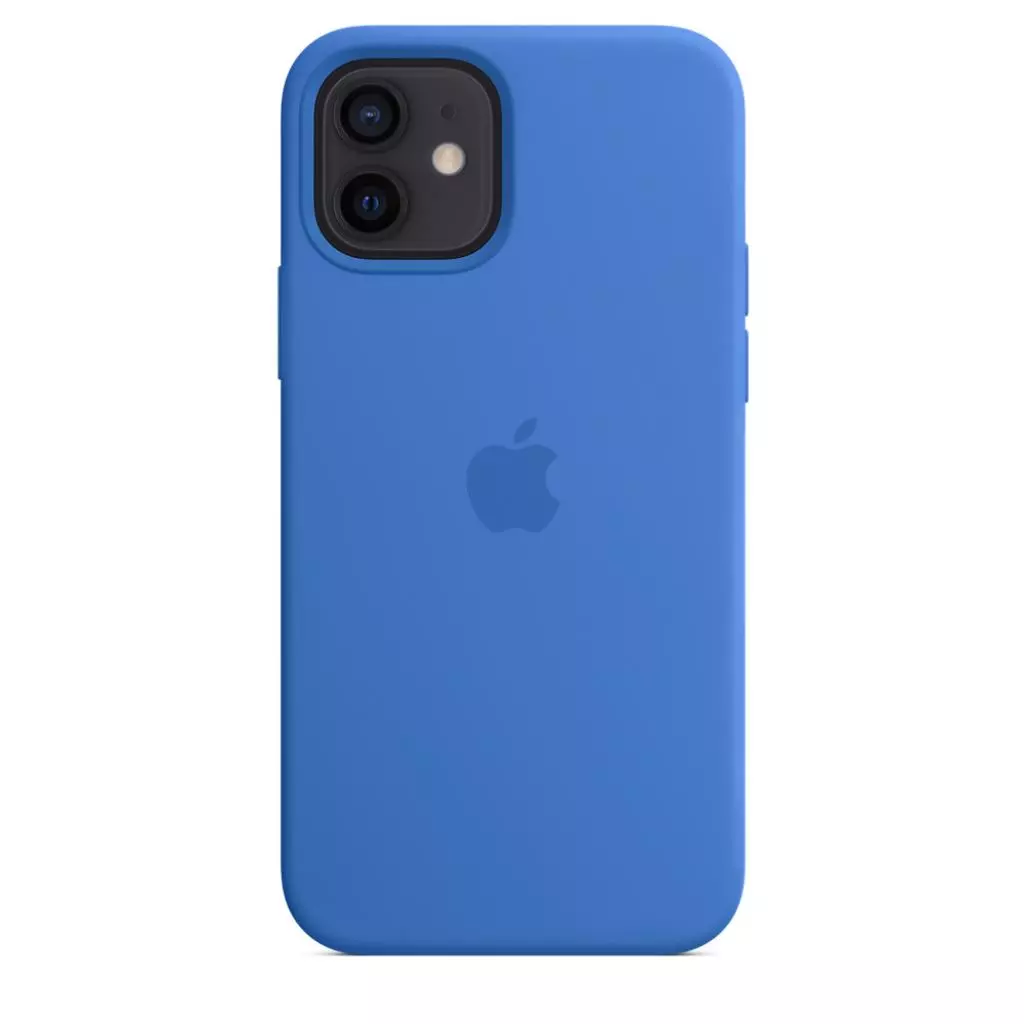 Чехол для моб. телефона Apple iPhone 12 | 12 Pro Silicone Case with MagSafe - Capri Blue, (MJYY3ZE/A) - 4