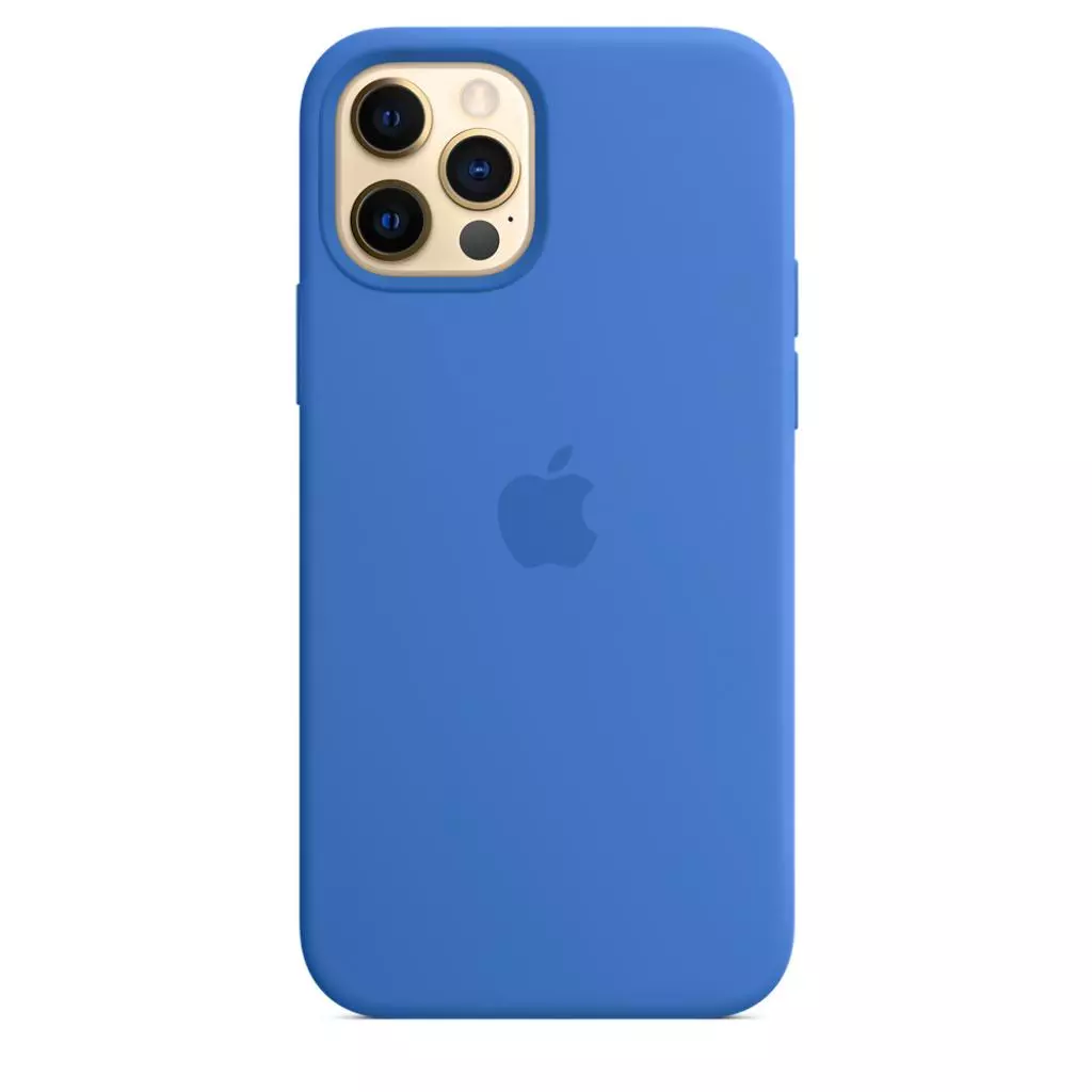 Чехол для моб. телефона Apple iPhone 12 | 12 Pro Silicone Case with MagSafe - Capri Blue, (MJYY3ZE/A) - 6