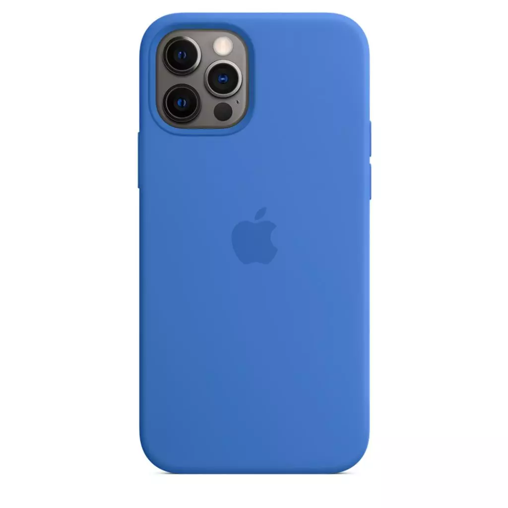Чехол для моб. телефона Apple iPhone 12 | 12 Pro Silicone Case with MagSafe - Capri Blue, (MJYY3ZE/A) - 7