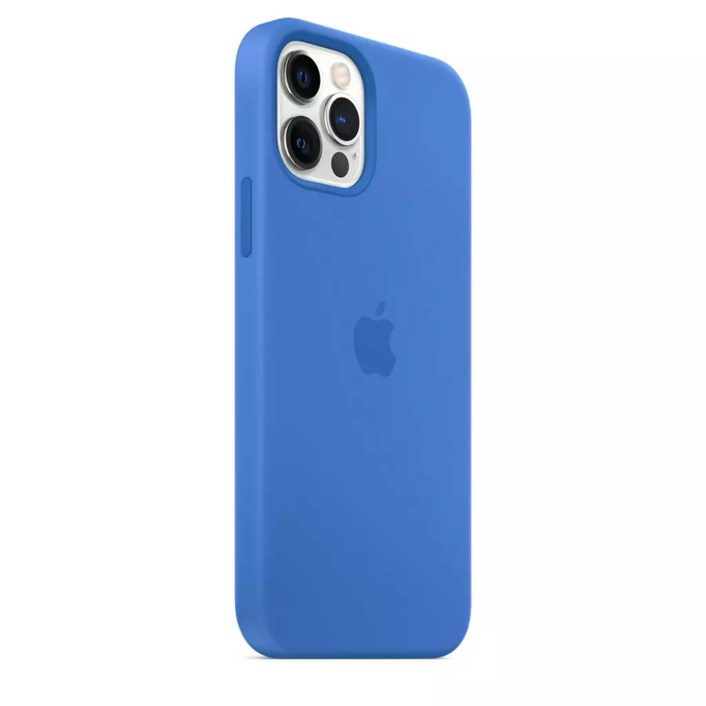 Чехол для моб. телефона Apple iPhone 12 | 12 Pro Silicone Case with MagSafe - Capri Blue, (MJYY3ZE/A) - 9