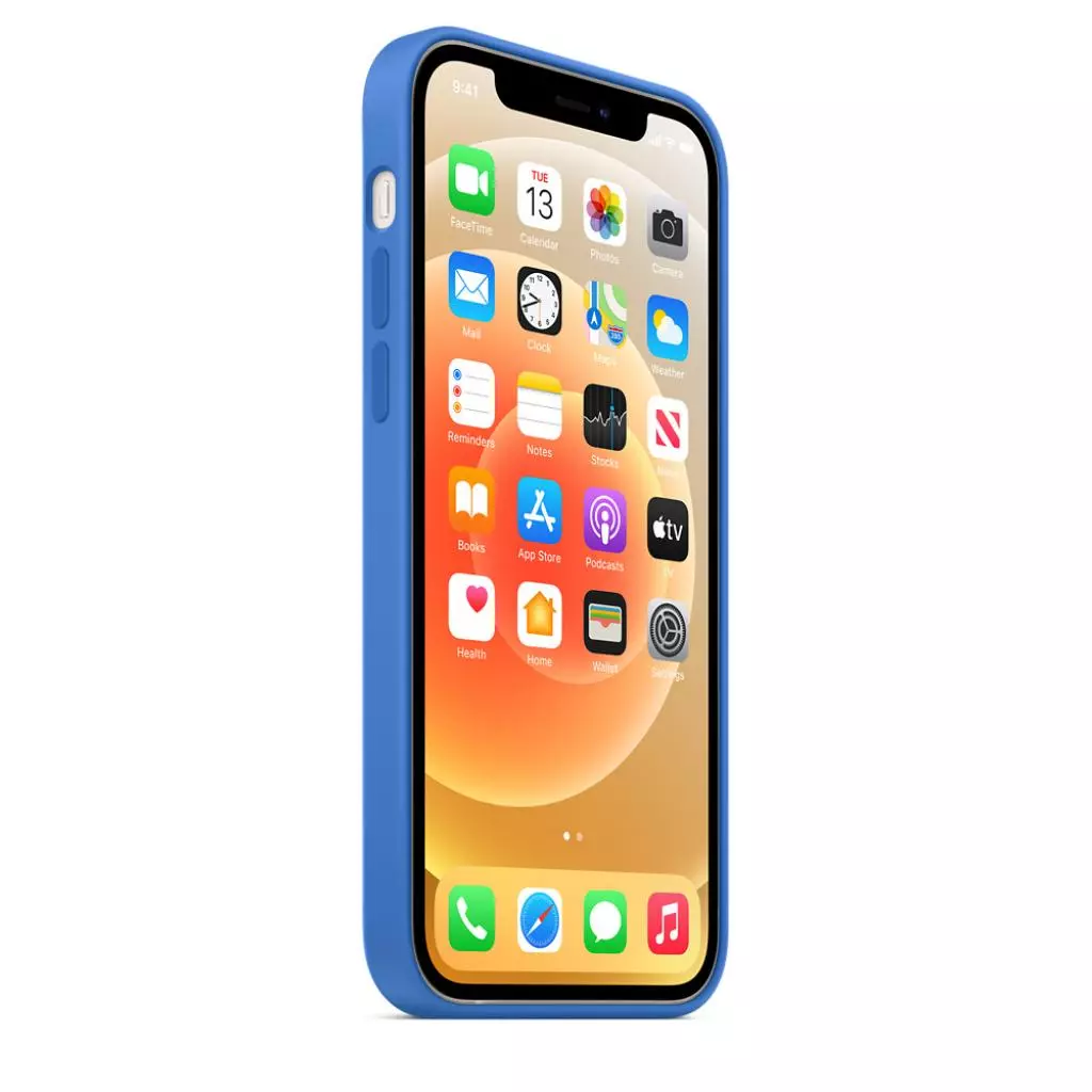 Чехол для моб. телефона Apple iPhone 12 | 12 Pro Silicone Case with MagSafe - Capri Blue, (MJYY3ZE/A) - 10
