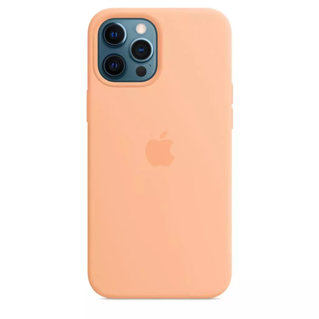 Чехол для моб. телефона Apple iPhone 12 Pro Max Silicone Case with MagSafe - Cantaloupe, M (MK073ZE/A)