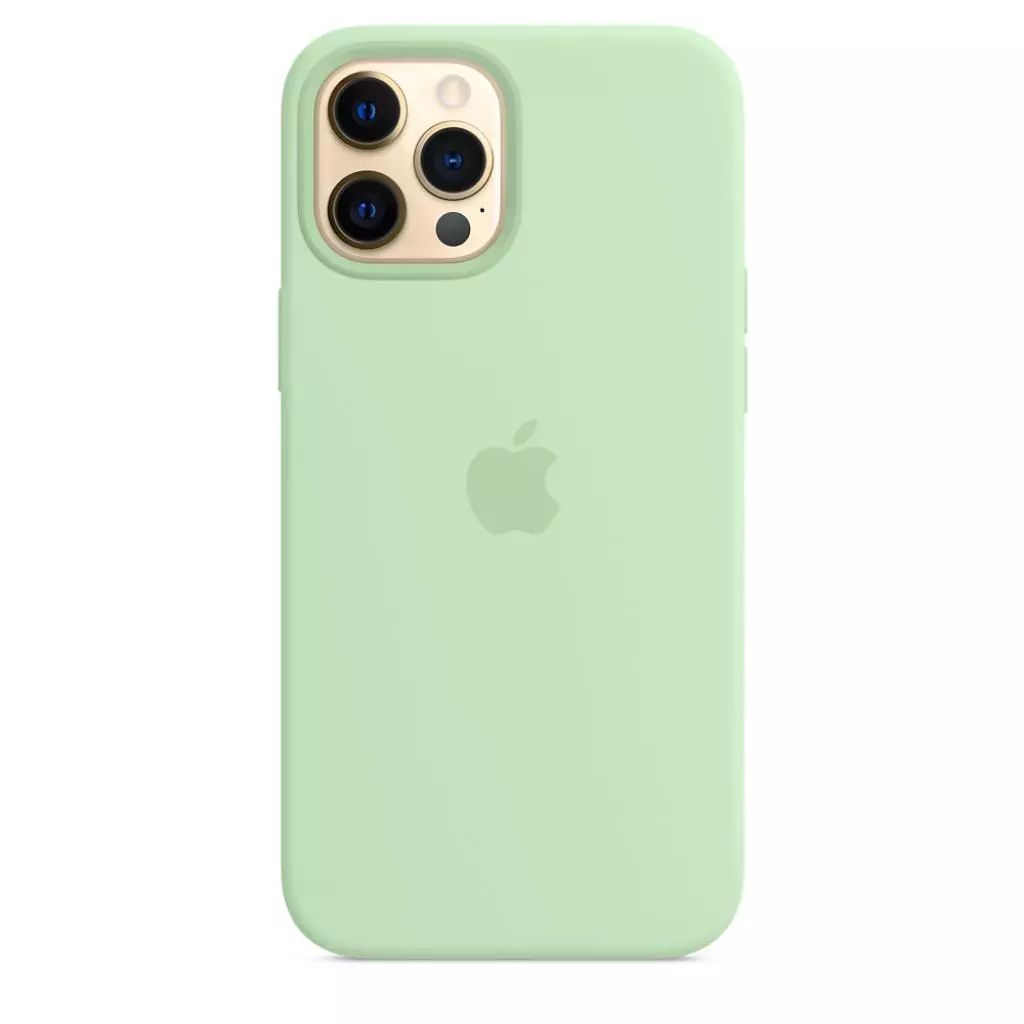 Чехол для моб. телефона Apple iPhone 12 Pro Max Silicone Case with MagSafe - Pistachio, Mo (MK053ZE/A) - 1 Чехол для моб. телефона Apple iPhone 12 Pro Max Silicone Case with MagSafe - Pistachio, Mo (MK053ZE/A) - 1
