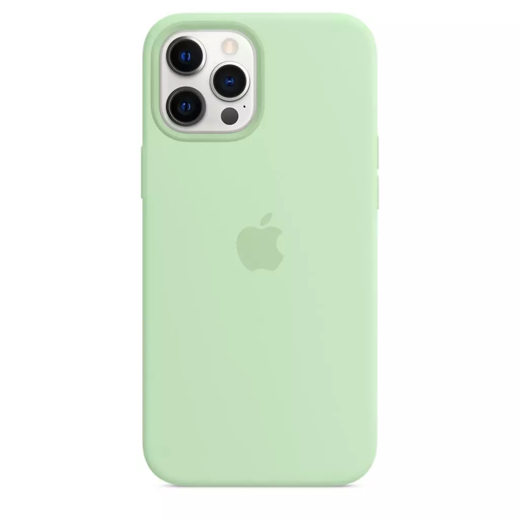 Чехол для моб. телефона Apple iPhone 12 Pro Max Silicone Case with MagSafe - Pistachio, Mo (MK053ZE/A) - 3 Чехол для моб. телефона Apple iPhone 12 Pro Max Silicone Case with MagSafe - Pistachio, Mo (MK053ZE/A) - 3