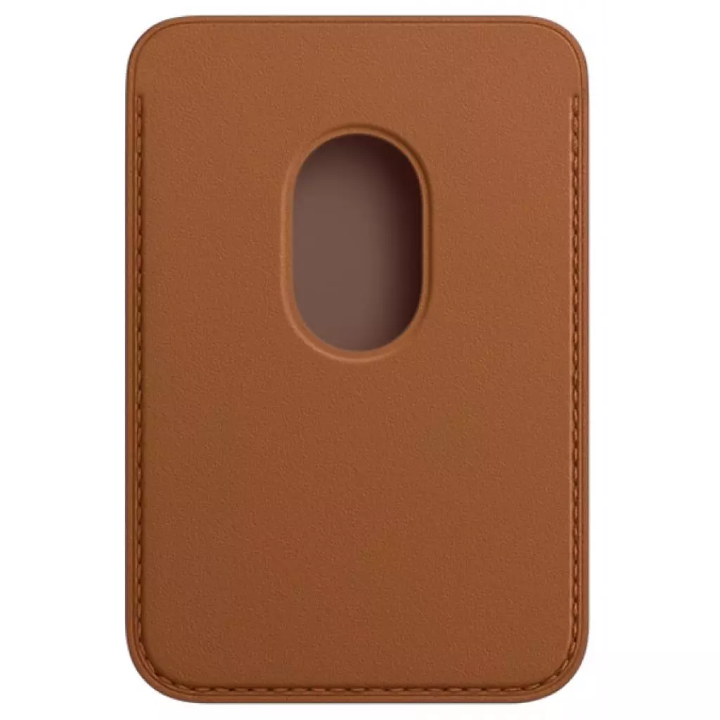 Чехол для моб. телефона Apple iPhone Leather Wallet with MagSafe - Saddle Brown (MHLR3ZM/A) - 1
