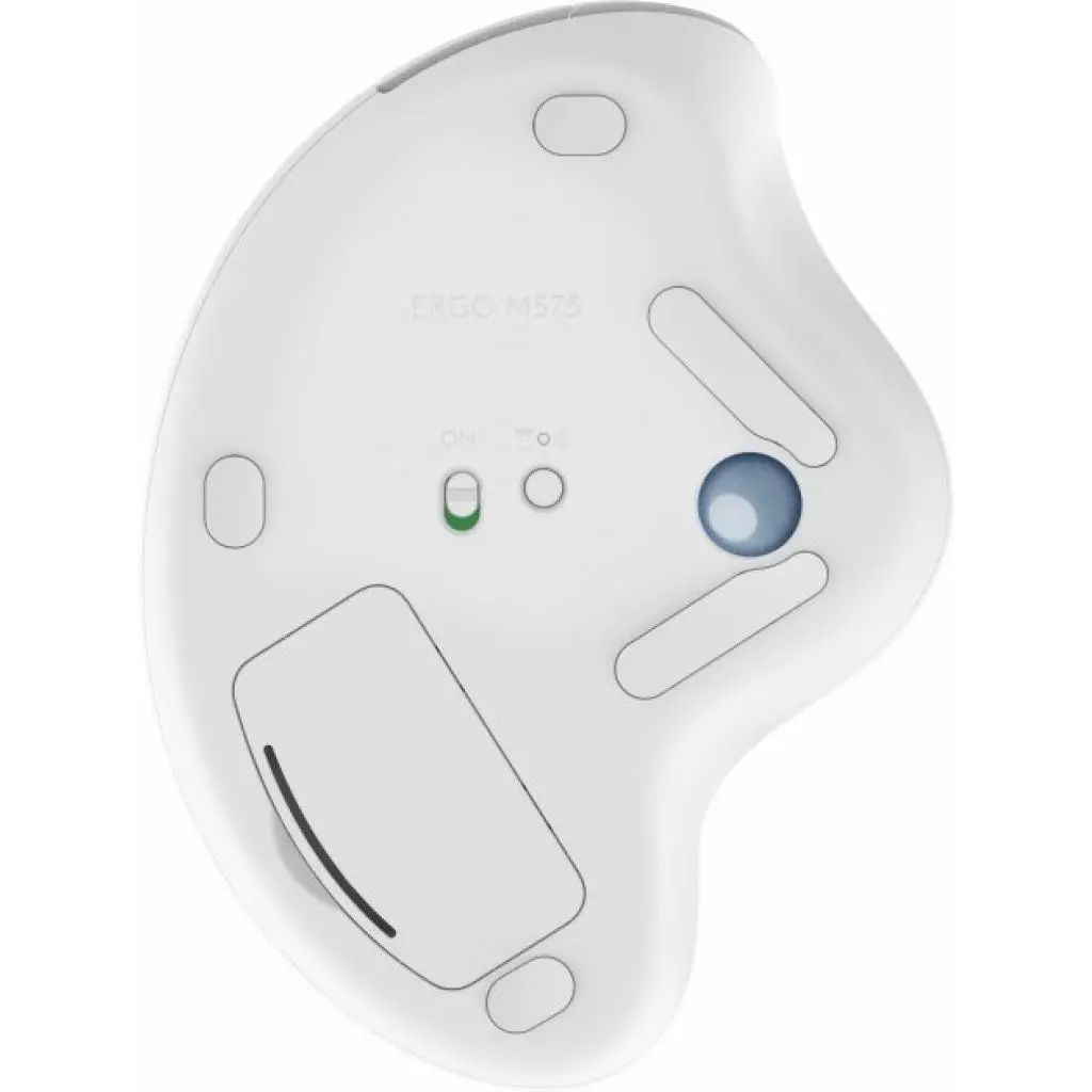 Мышка Logitech Ergo M575 Wireless Trackball Off-white (910-005870) - 4 Мышка Logitech Ergo M575 Wireless Trackball Off-white (910-005870) - 4