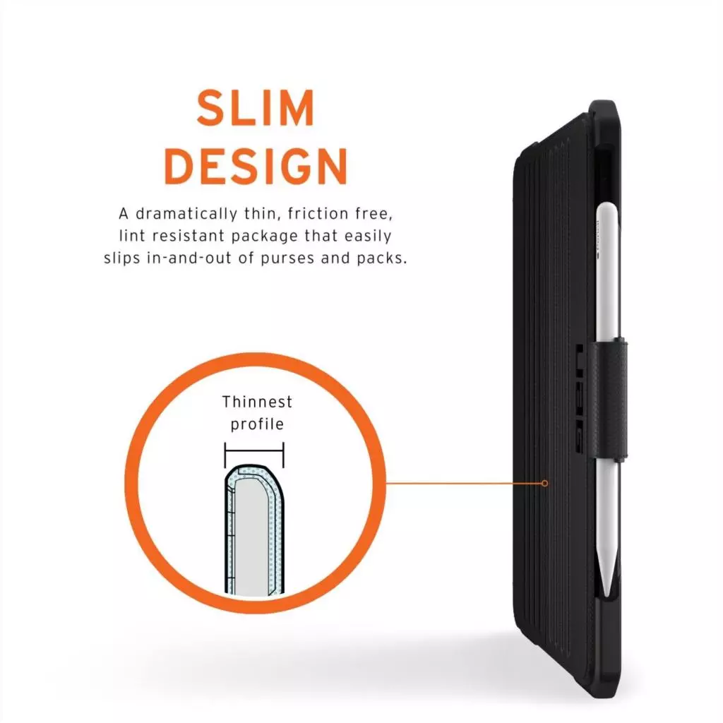 Чехол для планшета Uag iPad Pro 11' (2021) / iPad Air 10.9" (2020) Metropolis, Blac (122996114040) - 10 Чехол для планшета Uag iPad Pro 11' (2021) / iPad Air 10.9" (2020) Metropolis, Blac (122996114040) - 10