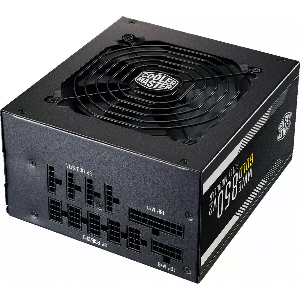 Блок питания CoolerMaster 850W MWE Gold V2 FM (MPE-8501-AFAAG-EU) - 4 Блок питания CoolerMaster 850W MWE Gold V2 FM (MPE-8501-AFAAG-EU) - 4