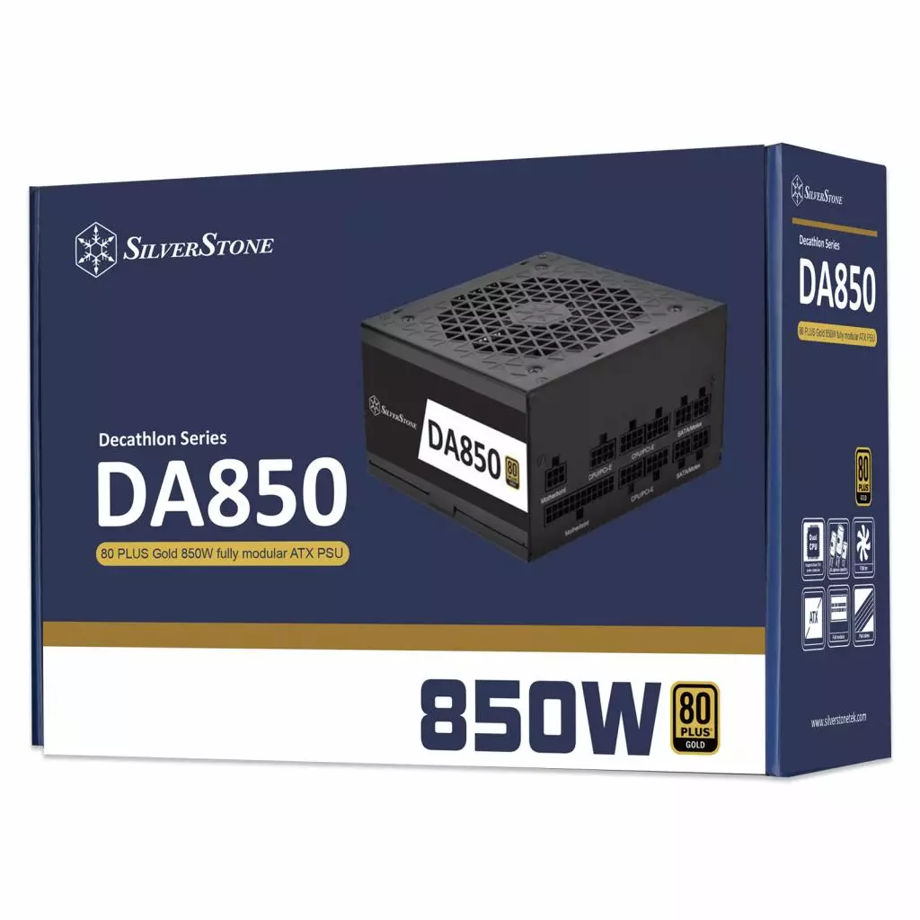 Блок питания Silver Stone 850W STRIDER DA850-G (SST-DA850-G) - 3 Блок питания Silver Stone 850W STRIDER DA850-G (SST-DA850-G) - 3