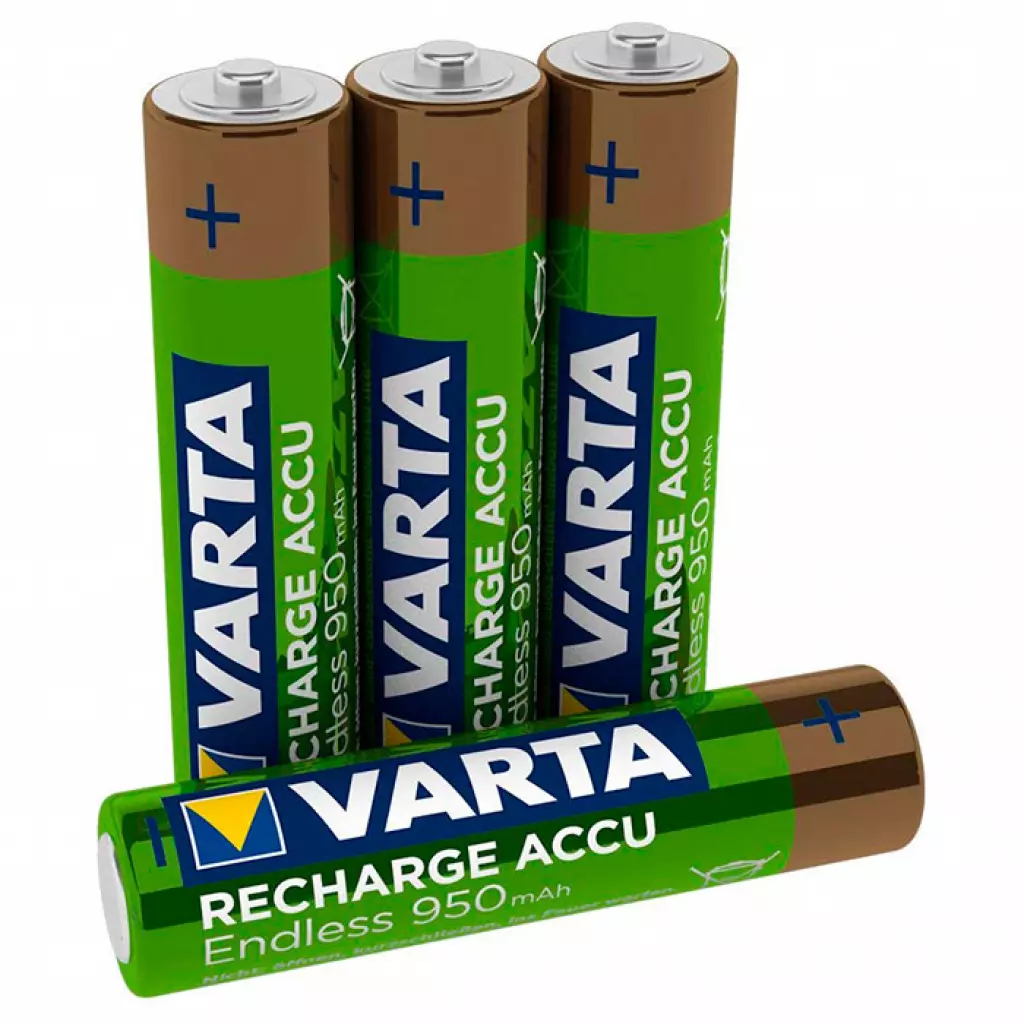 Аккумулятор Varta AAA Rechargeable Accu Endless 950mAh * 4 (56683101404) - 1