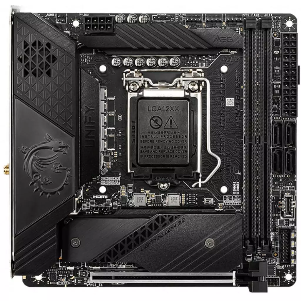 Материнская плата MSI MEG Z590I UNIFY - 1