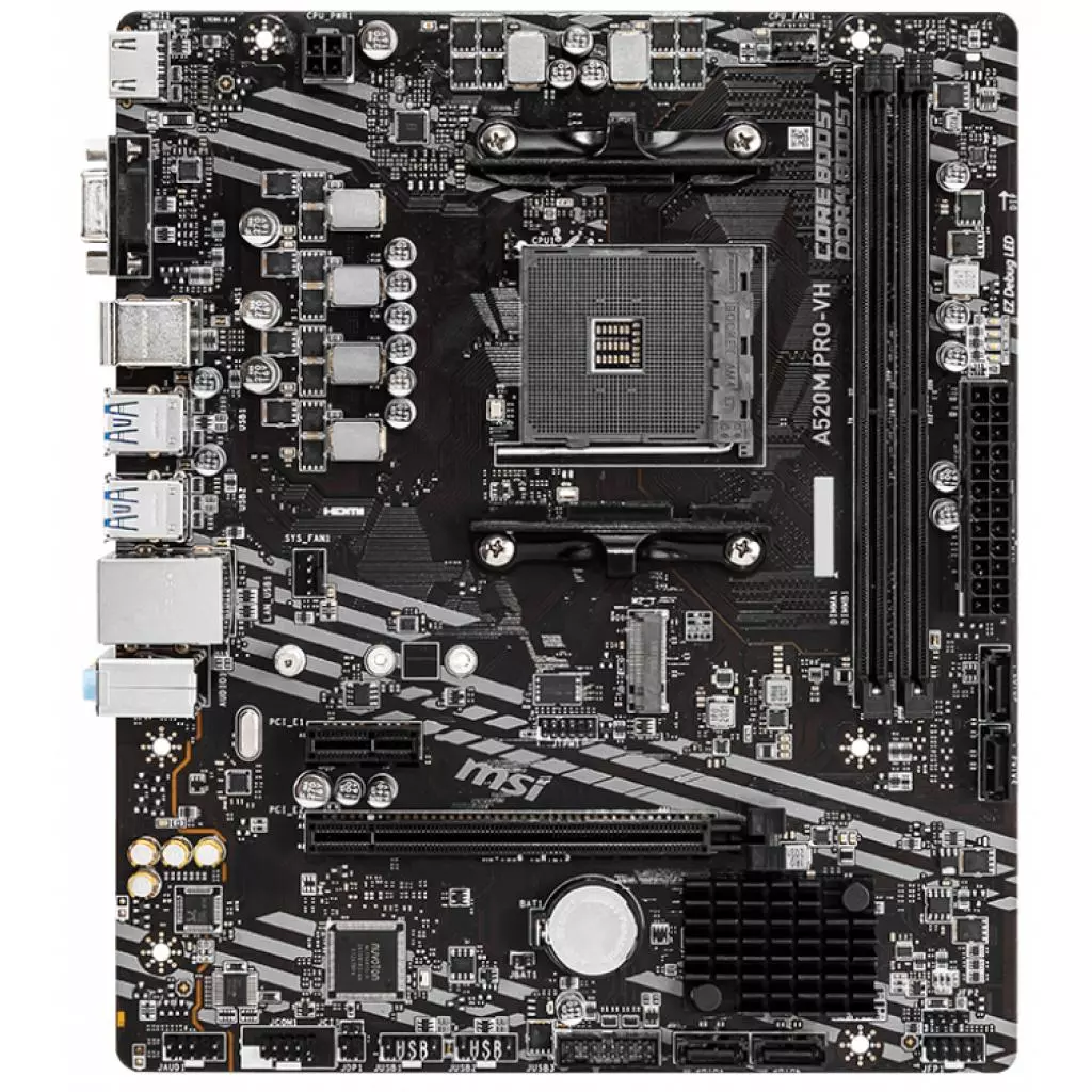 Материнская плата MSI A520M PRO-VH - 1