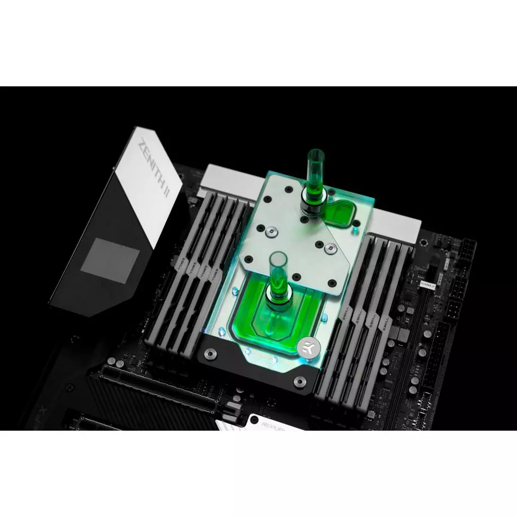 Водоблок Ekwb EK-Quantum Momentum ROG Zenith II Extreme D-RGB - Plexi (3831109823965) - 4 Водоблок Ekwb EK-Quantum Momentum ROG Zenith II Extreme D-RGB - Plexi (3831109823965) - 4