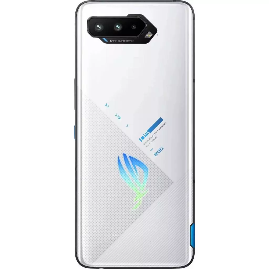Мобильный телефон ASUS ROG Phone 5 16/256GB White (ZS673KS-1B015EU) - 1 Мобильный телефон ASUS ROG Phone 5 16/256GB White (ZS673KS-1B015EU) - 1