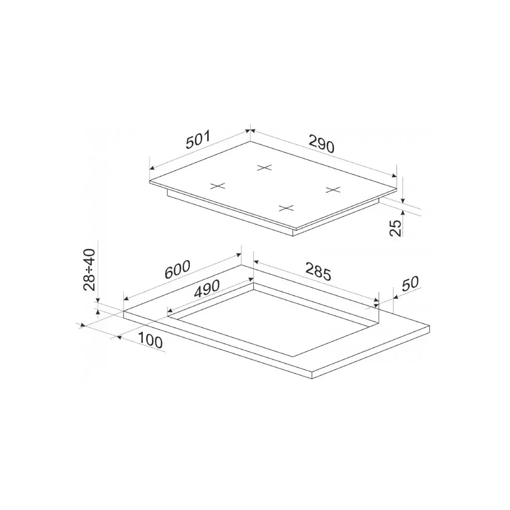 Варочная поверхность Hansa BHC36106 - 1 Варочная поверхность Hansa BHC36106 - 1