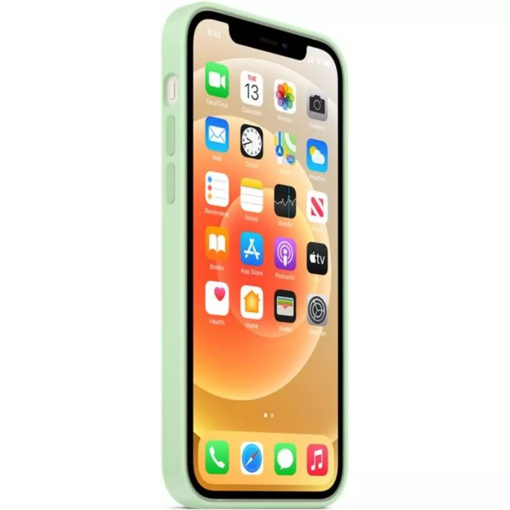 Чехол для моб. телефона Apple iPhone 12 | 12 Pro Silicone Case with MagSafe - Pistachio, M (MK003ZE/A) - 6
