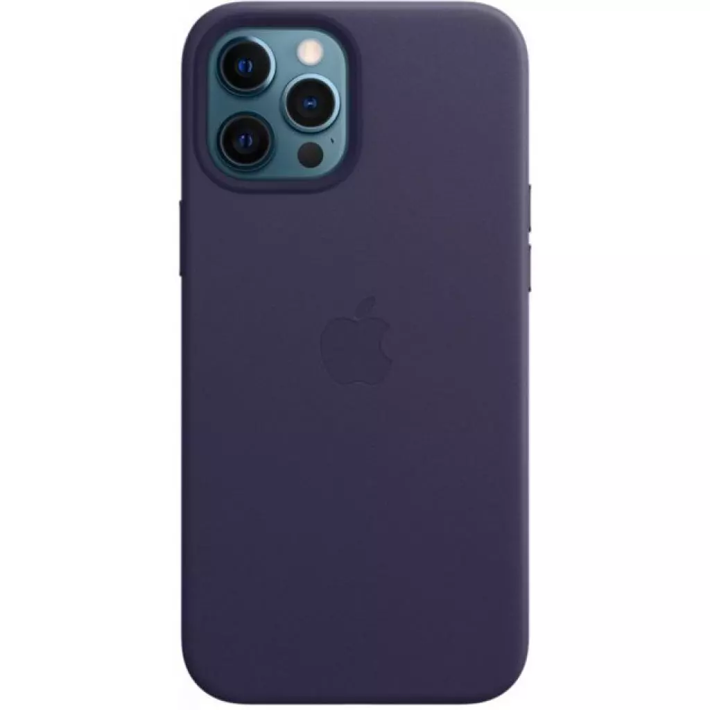 Чехол для моб. телефона Apple iPhone 12 Pro Max Leather Case with MagSafe - Deep Violet, M (MJYT3ZE/A) - 1 Чехол для моб. телефона Apple iPhone 12 Pro Max Leather Case with MagSafe - Deep Violet, M (MJYT3ZE/A) - 1