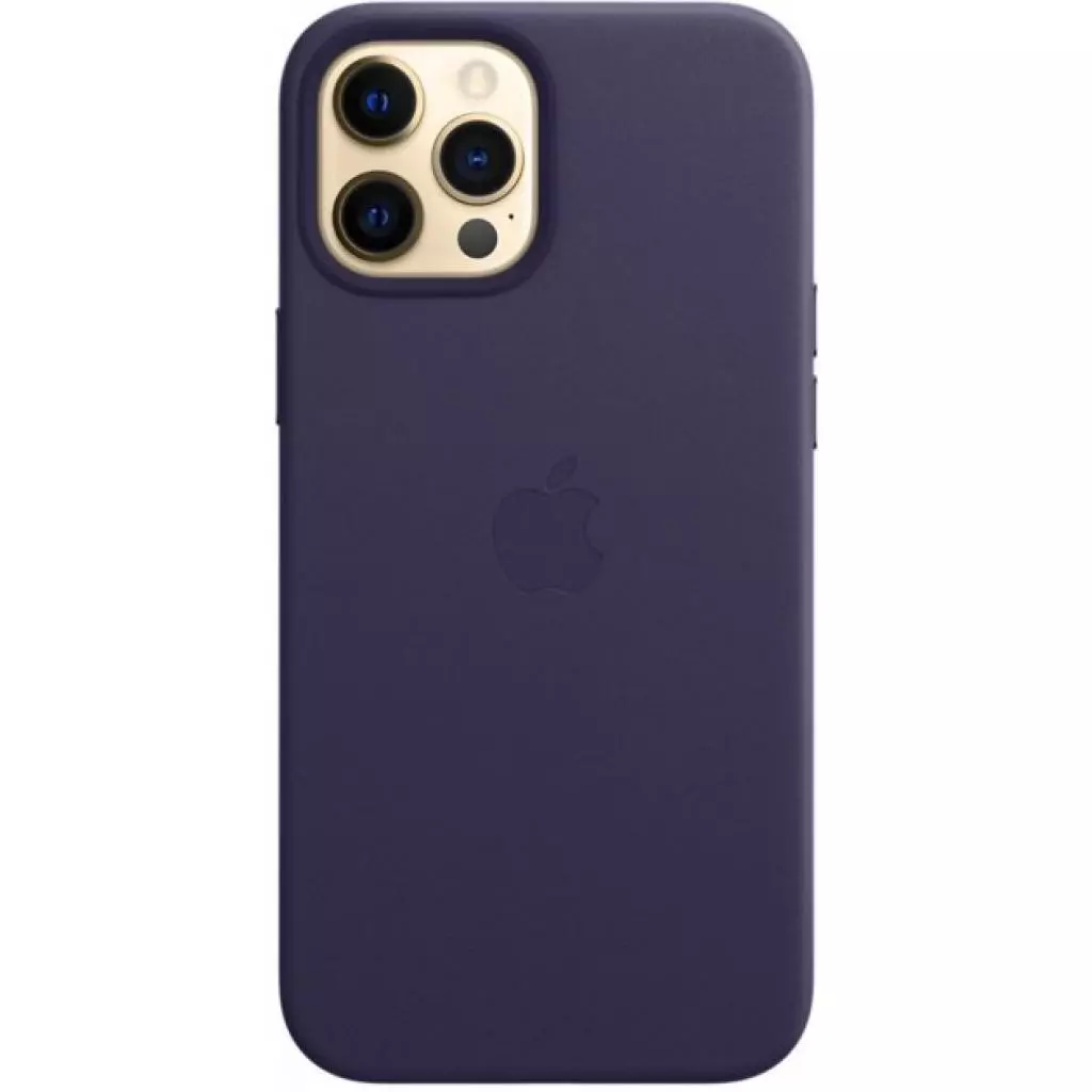 Чехол для моб. телефона Apple iPhone 12 Pro Max Leather Case with MagSafe - Deep Violet, M (MJYT3ZE/A) - 2 Чехол для моб. телефона Apple iPhone 12 Pro Max Leather Case with MagSafe - Deep Violet, M (MJYT3ZE/A) - 2