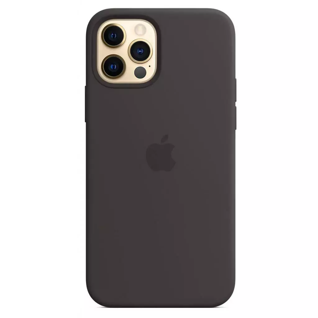Чехол для моб. телефона Apple iPhone 12 Pro Max Silicone Case with MagSafe - Black (MHLG3ZM/A) - 1 Чехол для моб. телефона Apple iPhone 12 Pro Max Silicone Case with MagSafe - Black (MHLG3ZM/A) - 1