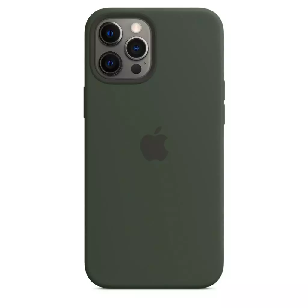 Чехол для моб. телефона Apple iPhone 12 Pro Max Silicone Case with MagSafe - Cypress Green (MHLC3ZM/A) - 2 Чехол для моб. телефона Apple iPhone 12 Pro Max Silicone Case with MagSafe - Cypress Green (MHLC3ZM/A) - 2