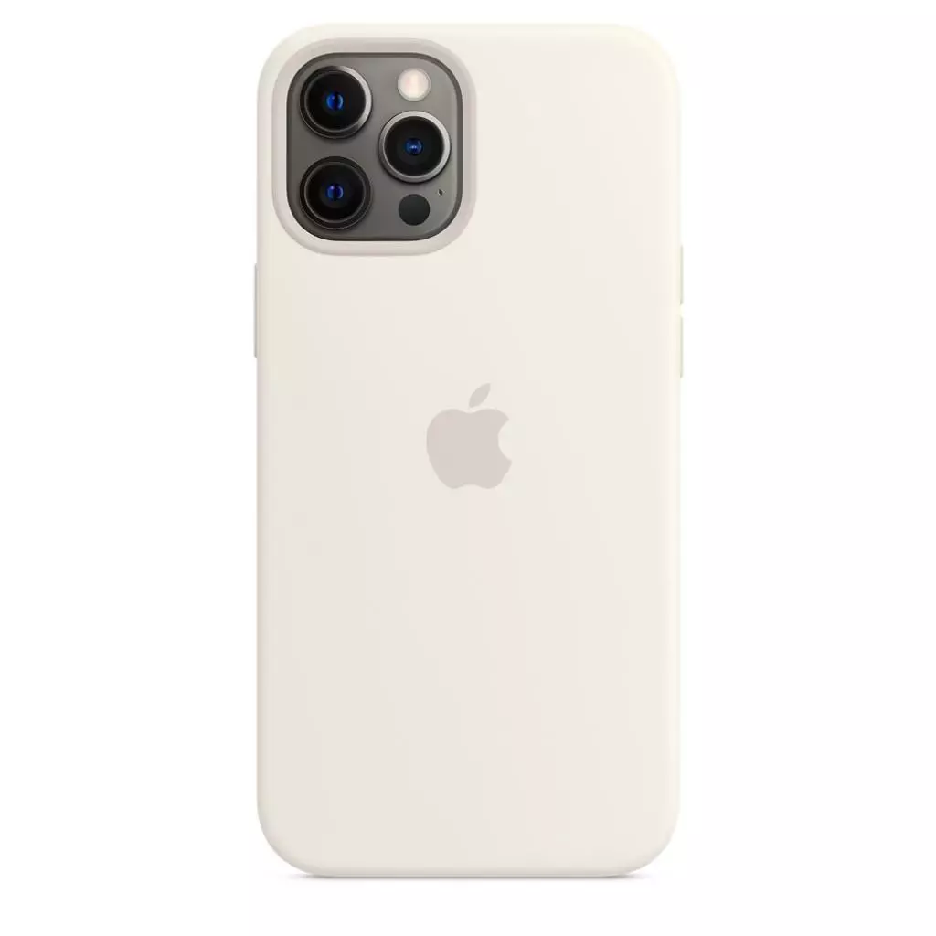 Чехол для моб. телефона Apple iPhone 12 Pro Max Silicone Case with MagSafe - White (MHLE3ZM/A) - 2 Чехол для моб. телефона Apple iPhone 12 Pro Max Silicone Case with MagSafe - White (MHLE3ZM/A) - 2