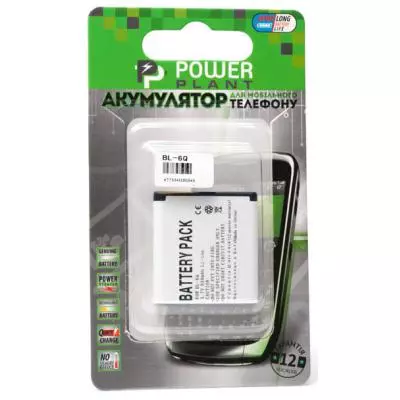 Аккумуляторная батарея для телефона PowerPlant Nokia BL-6Q (6700) (DV00DV6034)