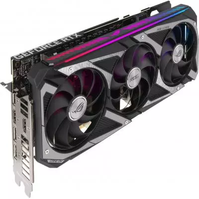Видеокарта ASUS GeForce RTX3060 12Gb ROG STRIX OC GAMING (ROG-STRIX-RTX3060-O12G-GAMING) - 5 Видеокарта ASUS GeForce RTX3060 12Gb ROG STRIX OC GAMING (ROG-STRIX-RTX3060-O12G-GAMING) - 5