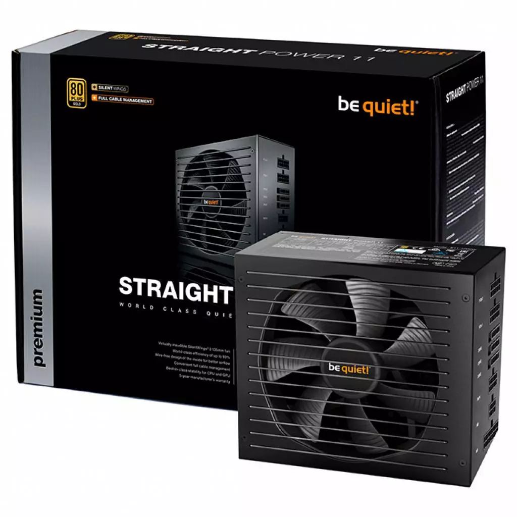 Блок питания Be quiet! 650W Straight Power 11 (BN282) - 5 Блок питания Be quiet! 650W Straight Power 11 (BN282) - 5