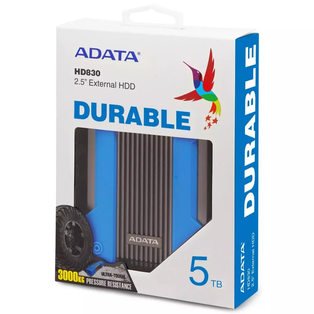 Внешний жесткий диск 2.5" 5TB ADATA (AHD830-5TU31-CBL) - 3 Внешний жесткий диск 2.5" 5TB ADATA (AHD830-5TU31-CBL) - 3