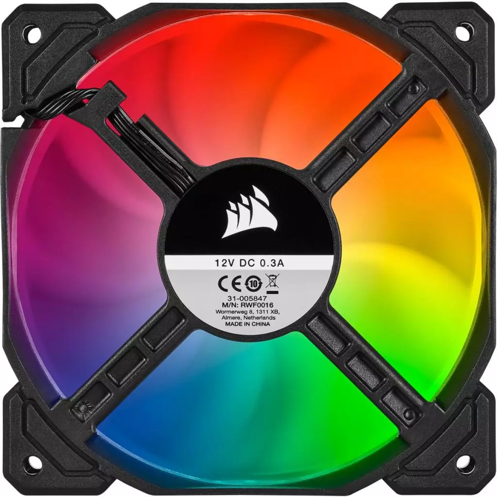 Кулер для корпуса Corsair SP120 RGB Pro (CO-9050093-WW) - 2 Кулер для корпуса Corsair SP120 RGB Pro (CO-9050093-WW) - 2