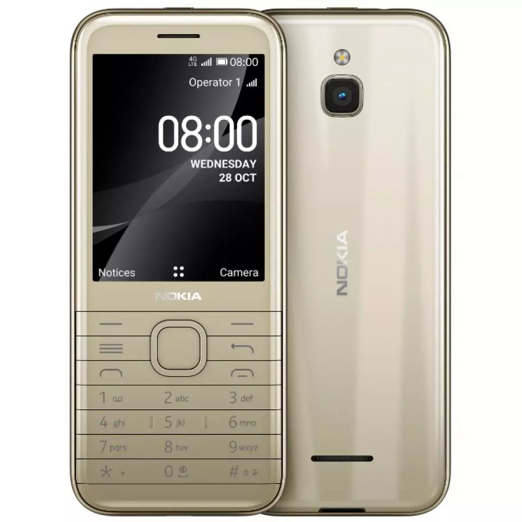 Мобильный телефон Nokia 8000 DS 4G Gold - 6 Мобильный телефон Nokia 8000 DS 4G Gold - 6