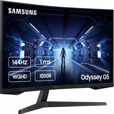 Монитор Samsung Odyssey G5 LC27G54T Black (LC27G54TQWIXCI) - 1 Монитор Samsung Odyssey G5 LC27G54T Black (LC27G54TQWIXCI) - 1