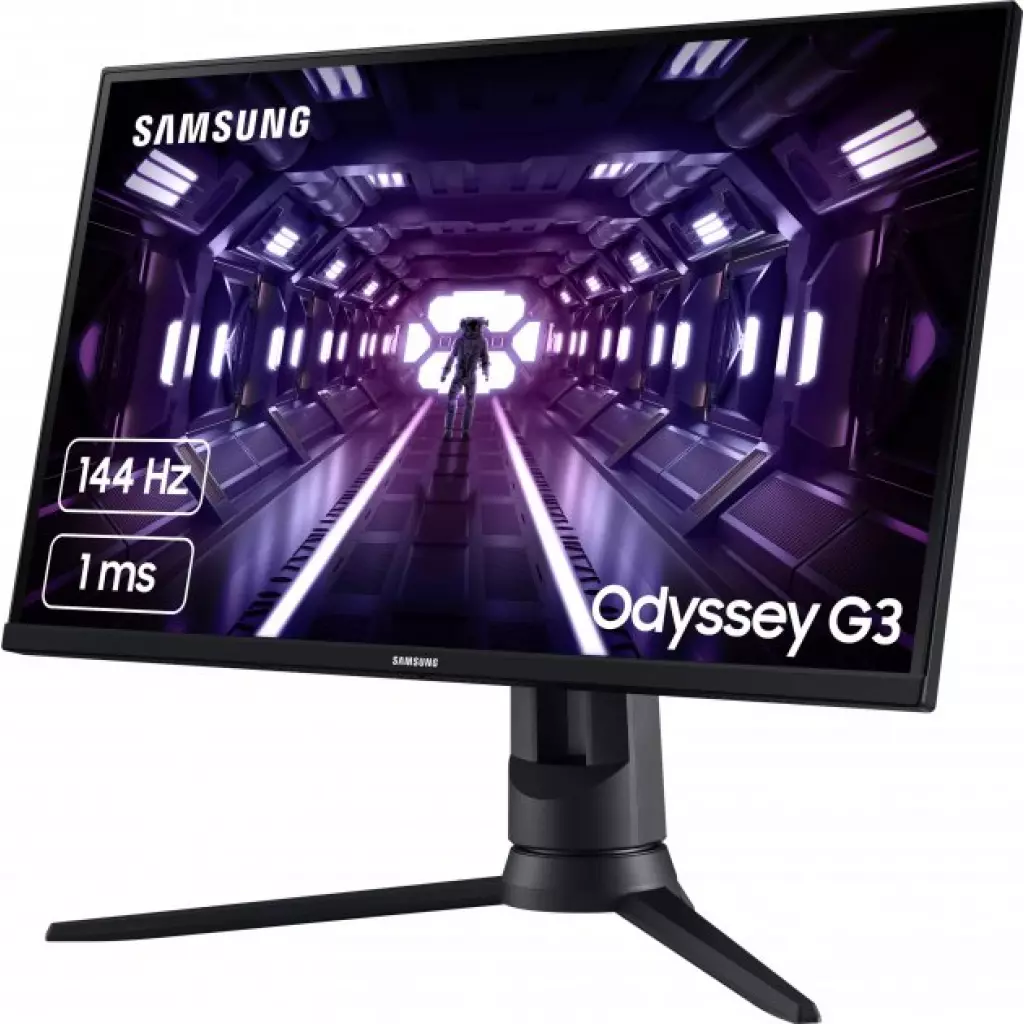 Монитор Samsung Odyssey G3 F24G35TFW, HDMI, DP, VA, 1920x1080, 144Hz, 1ms (LF24G35TFWIXCI) - 4 Монитор Samsung Odyssey G3 F24G35TFW, HDMI, DP, VA, 1920x1080, 144Hz, 1ms (LF24G35TFWIXCI) - 4