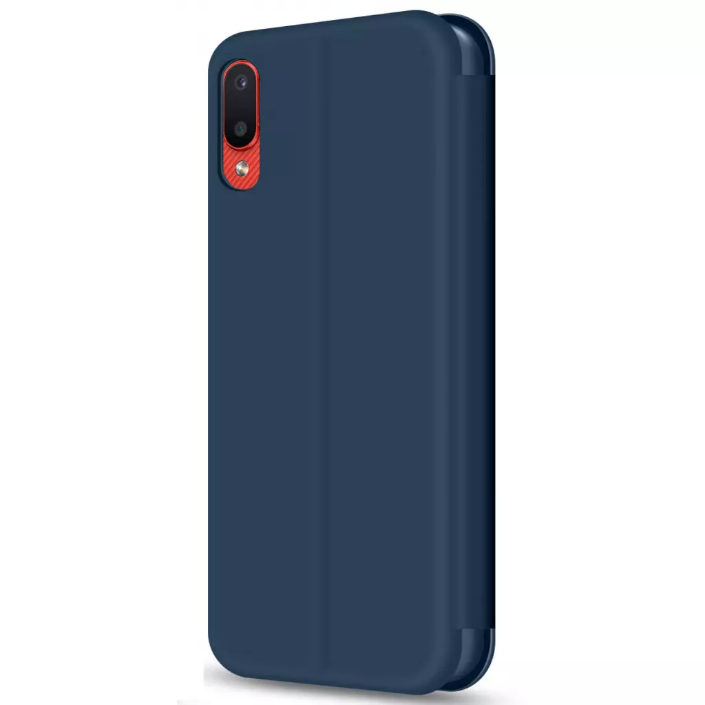 Чехол для моб. телефона MakeFuture Samsung A02 Flip (Soft-Touch PU) Blue (MCP-SA02BL) - 1