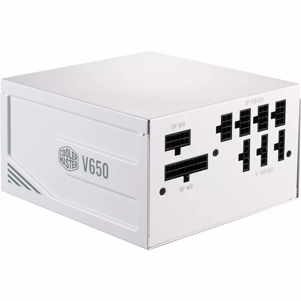 Блок питания CoolerMaster 650W V650 GOLD-V2 WHITE EDITION (MPY-650V-AGBAG-EU) - 3