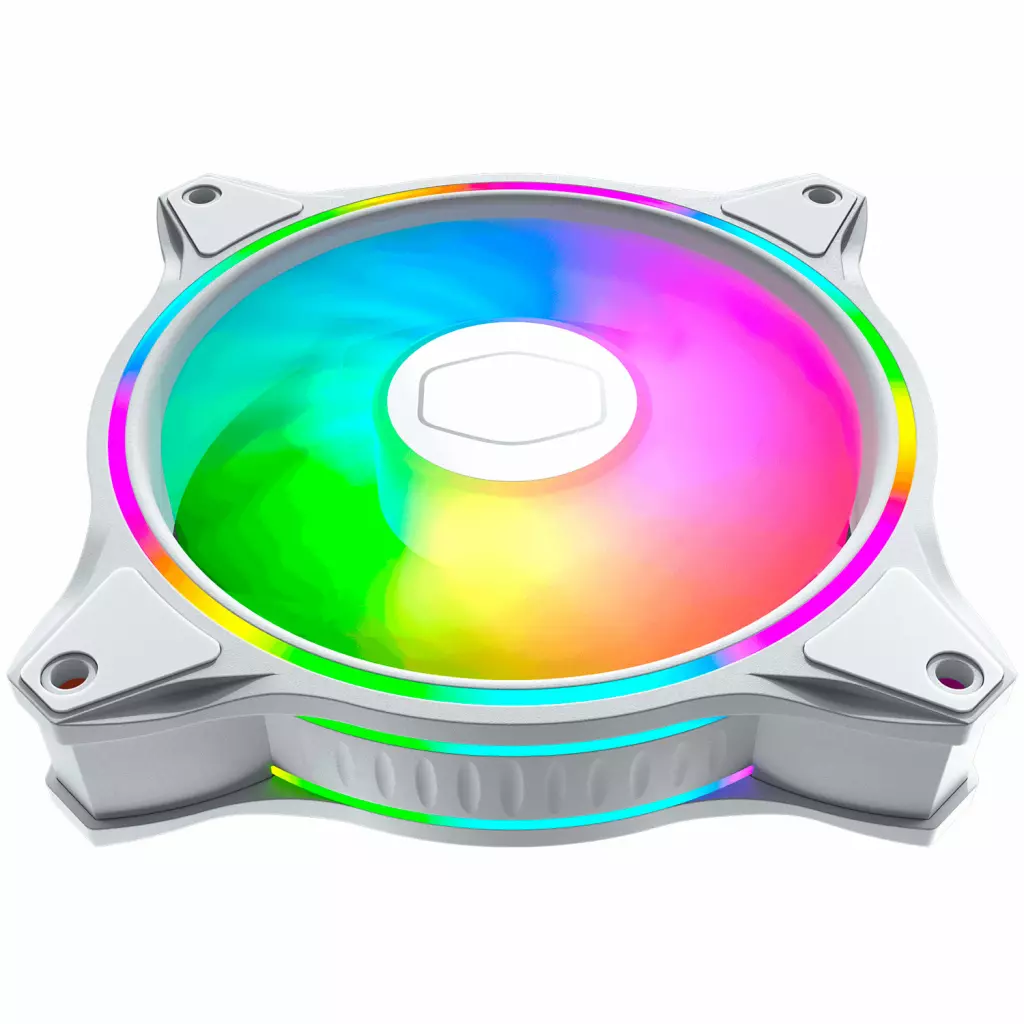 Кулер для корпуса CoolerMaster MASTERFAN MF120 HALO WHITE EDITION (MFL-B2DW-18NPA-R1) - 3